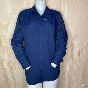 Small Columbia Button Up Top